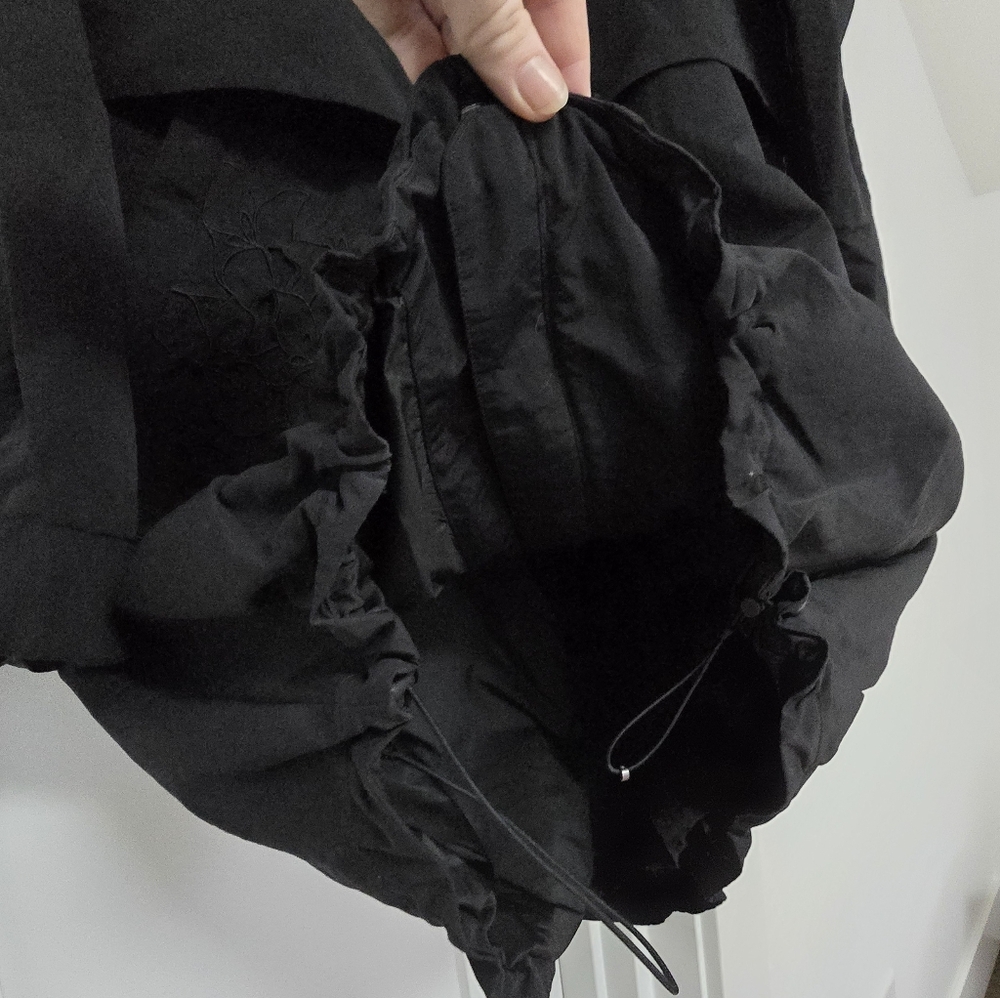 Lululemon Graced With Lace Long Utility Jacket in Black - Picture 6 of 14